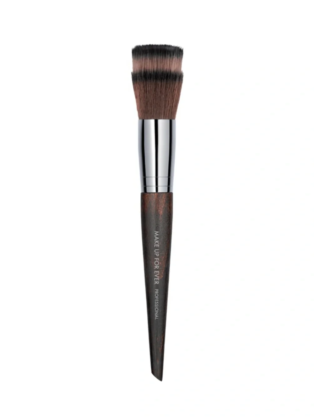 Makeup Forever BLENDING POWDER BRUSH - 122 Dual-Tone Flat Top Found